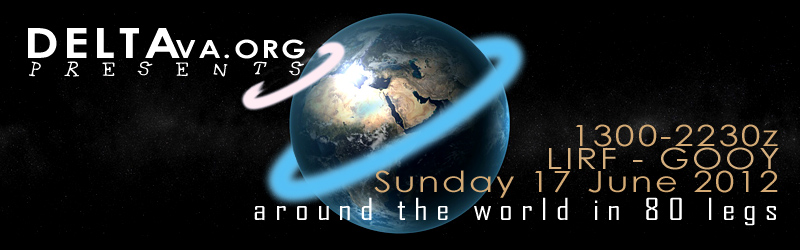 Around the World in 80 Legs. (3/80) Banner
