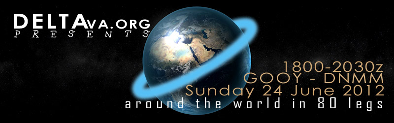 Around the World in 80 Legs. (4/80) Banner