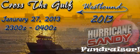 Cross the Gulf Westbound 2013 Banner