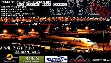 Miami Mega Ball 2013 Banner