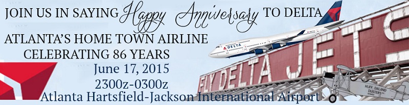 86th Anniversary for Delta Banner