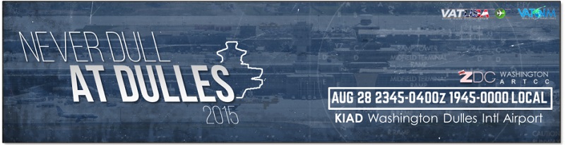 FNO: Never Dull at Dulles 2015 Banner