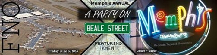 Party On Beale Street Banner