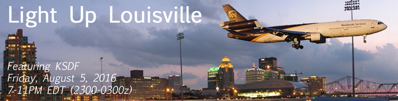 Light Up Louisville FNO Banner