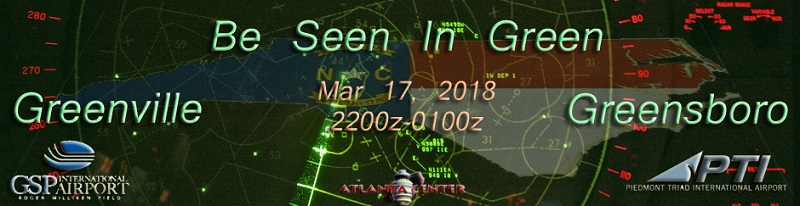 17th on the 17th / Be Seen In Green Banner