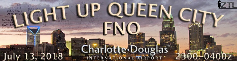Light Up Queen City FNO Banner